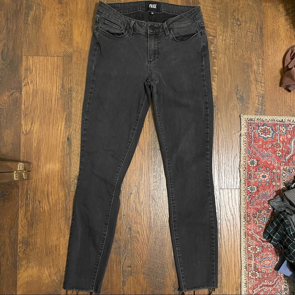 PAIGE black denim jeans - Picture 2 of 4